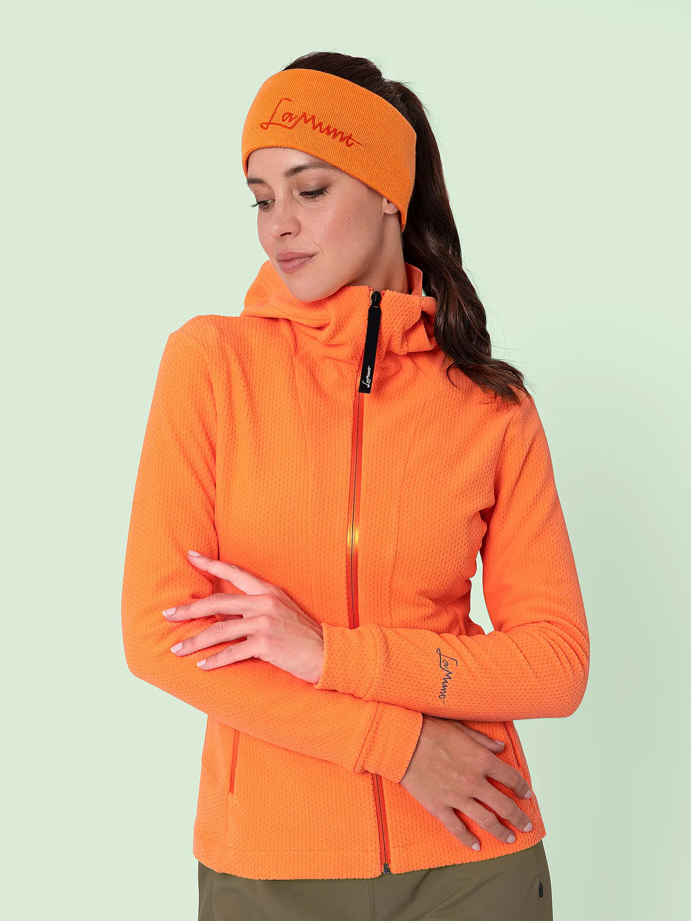 LAMUNT | Damen Fleecejacke Silvia Thermal | orange